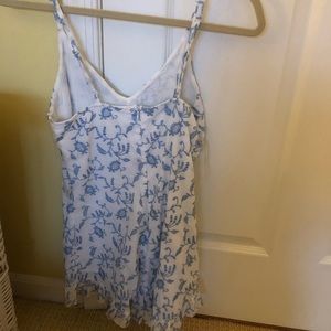 Kendall & Kylie Dresses - Blue and white laced romper Kendall & Kylie Dresses - Blue and white laced romper